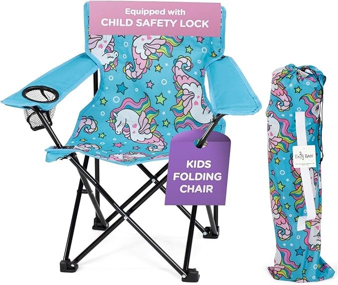 Emily Rose Kids Folding Chair with Safety Lock
