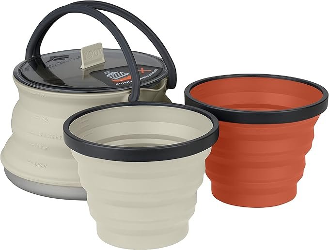 Sea to Summit X-Pot Collapsible Kettle and Mug Set 