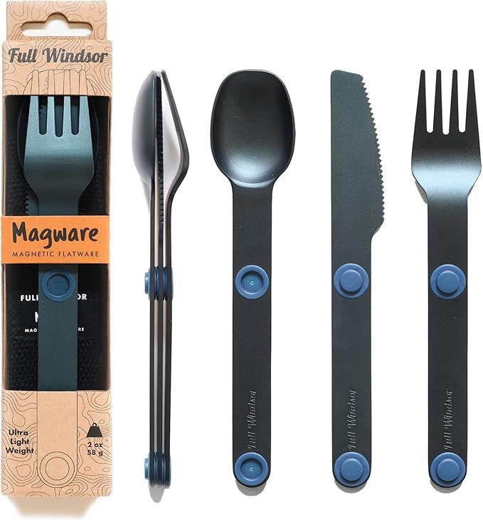 FULL WINDSOR - MAGWARE Magnetic Camping Cutlery Set 